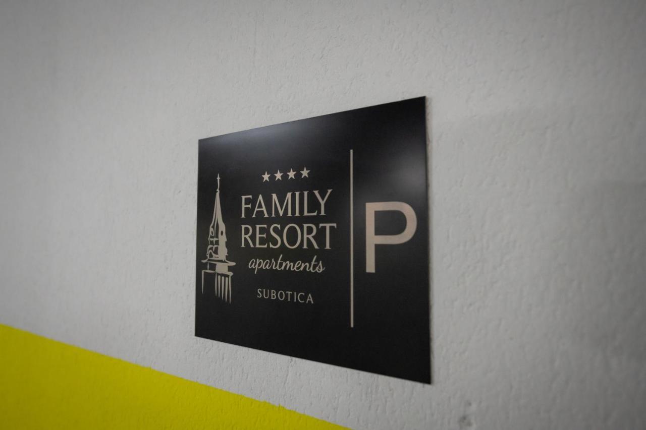 Family Resort Subotica Apartments Экстерьер фото
